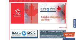 Desktop Screenshot of canaccessimmigration.com